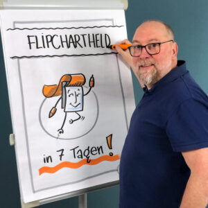 Mehr über den Artikel erfahren Flipchartheld in 90 Minuten: kostenfreies Online-Live-Seminar am 21. Mai 2025