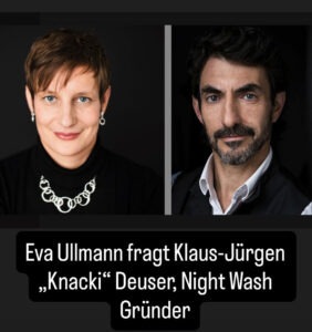 Mehr über den Artikel erfahren Humorexpertin fragt Führung – Staffelstart mit Klaus-Jürgen “Knacki” Deuser