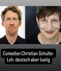 Mehr über den Artikel erfahren Humorexpertin fragt Führung: Eva Ullmann fragt Christian Schulte-Loh-Deutsch aber lustig!